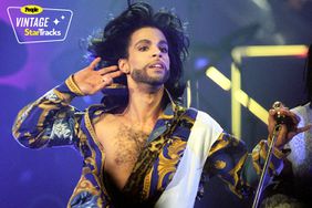 US pop star Prince gives a concert on 6 August 1990 in the Westfalenhalle in Dortmund.