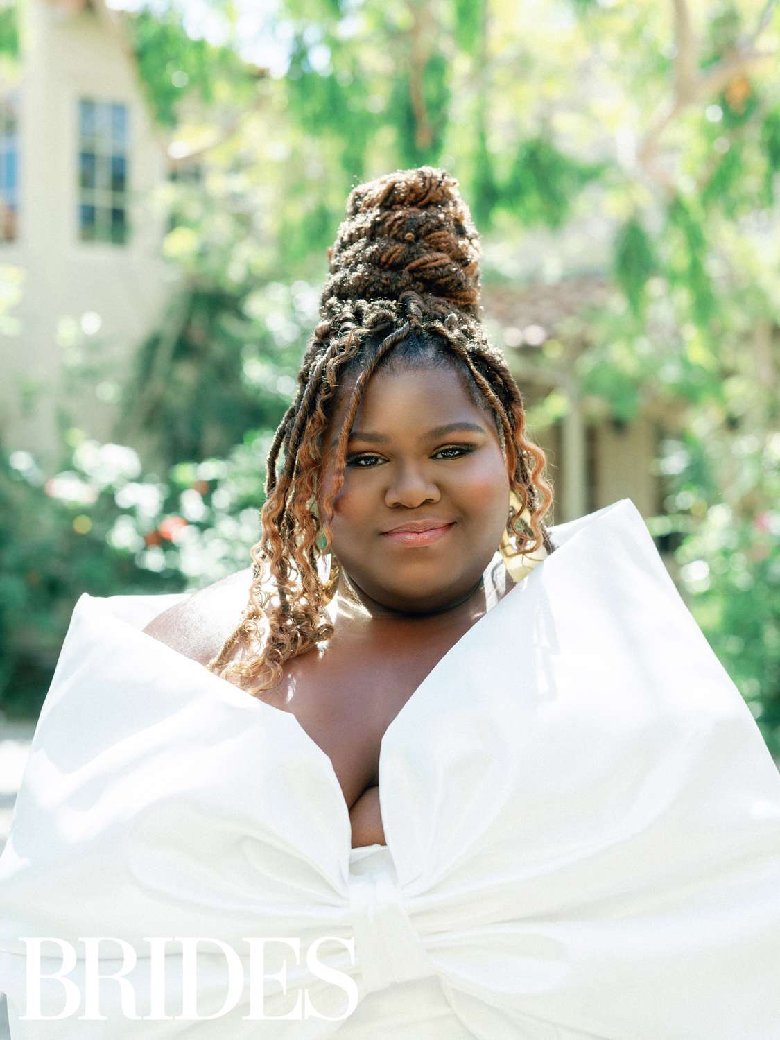 Gabourey Sidibe Covers Brides Style Issue