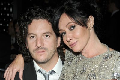 Kurt Iswarienko and Shannen Doherty attend the GQ Gentlemen's Ball at Edison Ballroom on October 27, 2010 in New York City