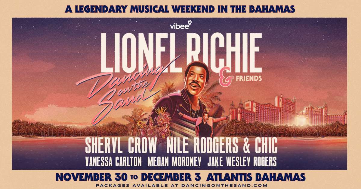 Lionel Richie Announces 3-Day Exclusive Travel Experience in the Bahamas in Celebration of Five-Decade Career