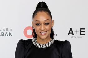 Tia Mowry attends the Elton John AIDS Foundation's 32nd Annual Academy Awards Viewing Party 