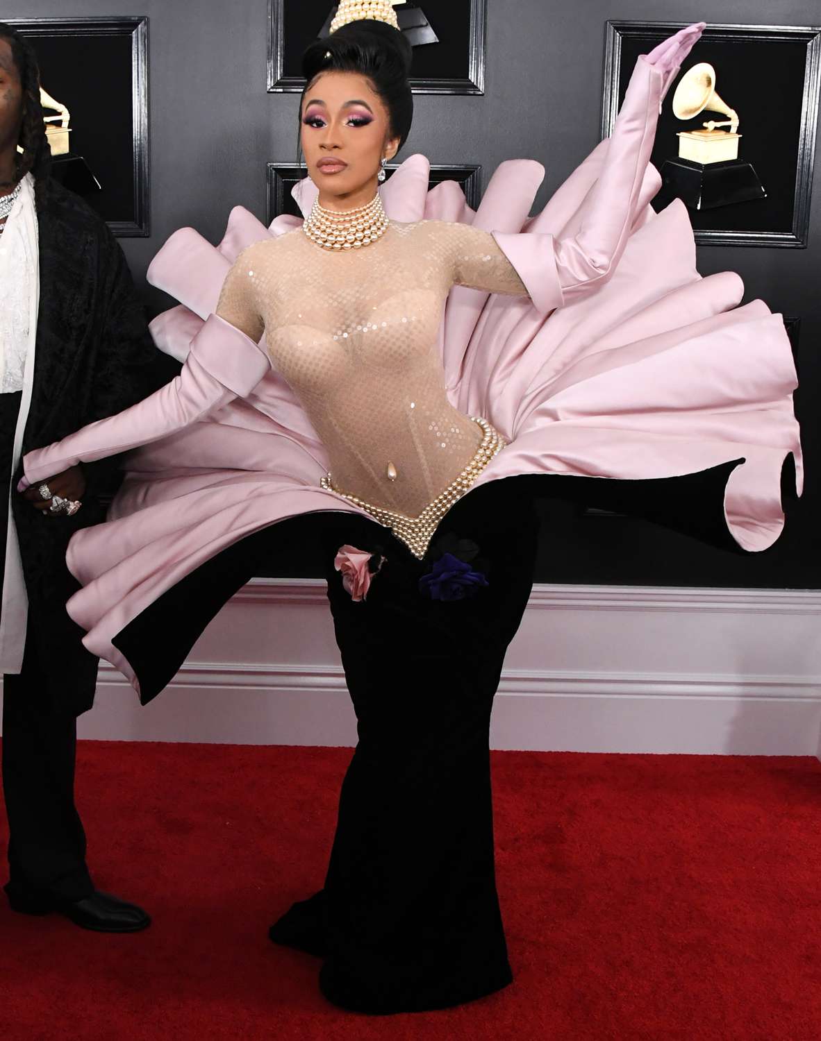 Cardi B attends the 61st Annual GRAMMY Awards