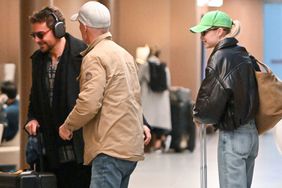 Gigi Hadid and Bradley Cooper are spotted jetting off together on rare outing at an airport in New York City. 