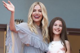 Sienna Miller and Marlowe Sturridge attend the Horizon: An American Saga Red Carpet at the 77th annual Cannes Film Festival 