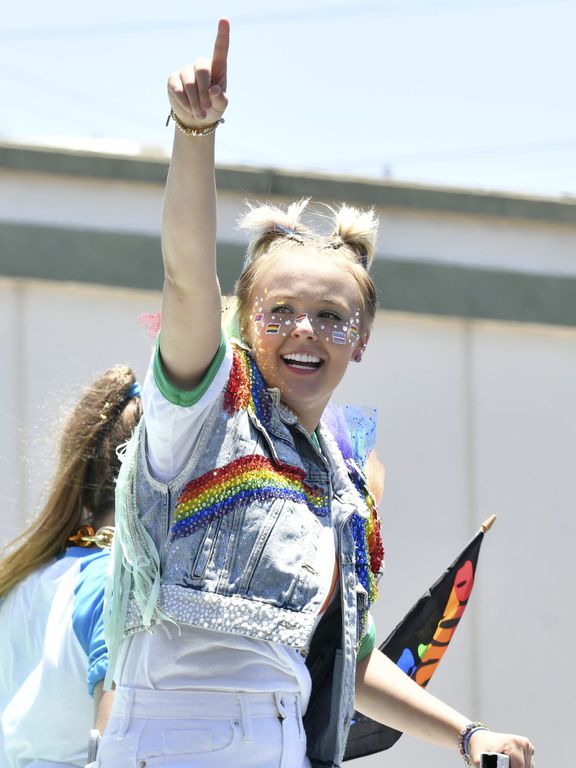 JoJo Siwa attends The City Of West Hollywood's Pride Parade