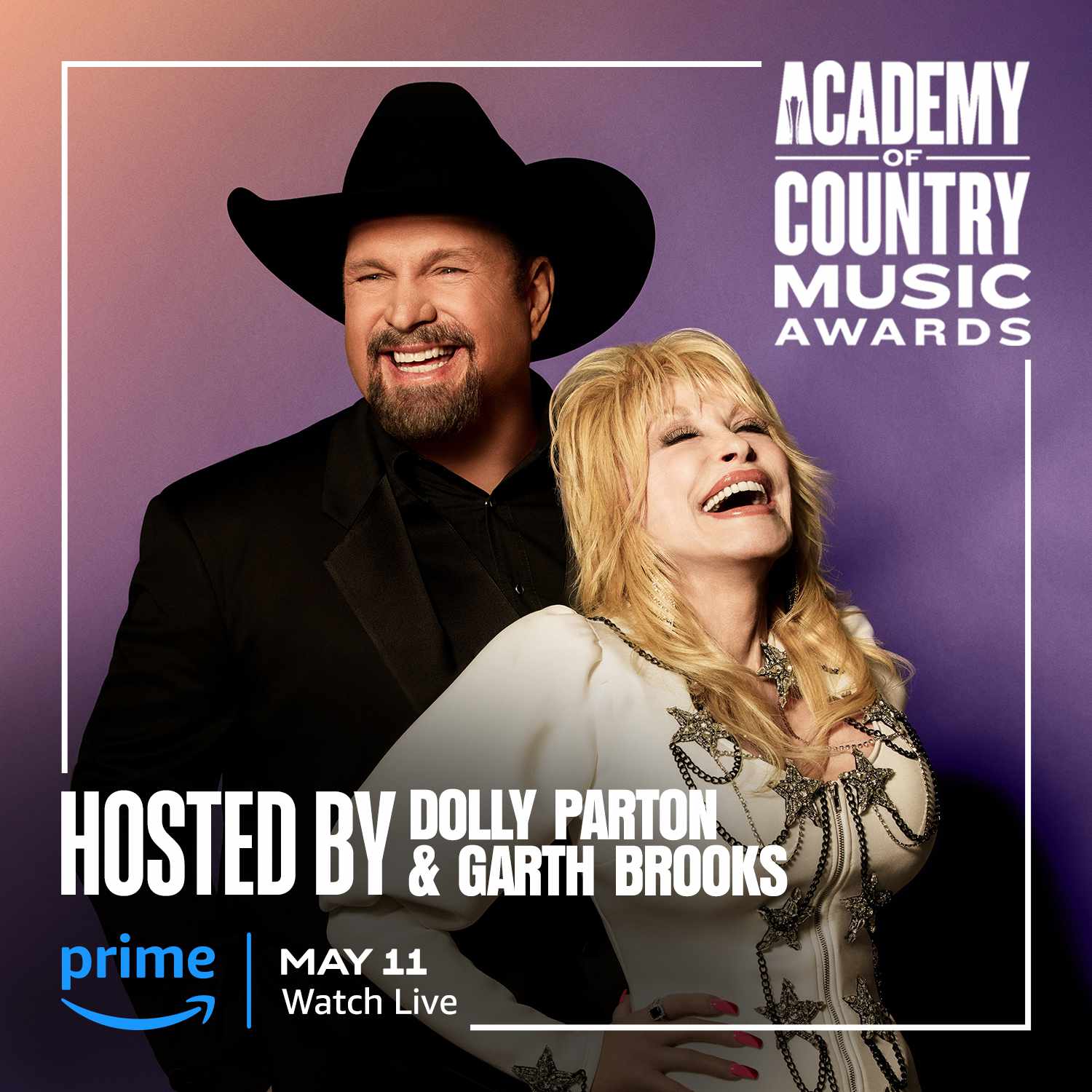 Dolly Parton and Garth Brooks Co-Hosting ACM Awards