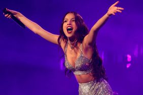 Olivia Rodrigo performs onstage for the kick off of GUTS World Tour at Acrisure Arena on February 23, 2024