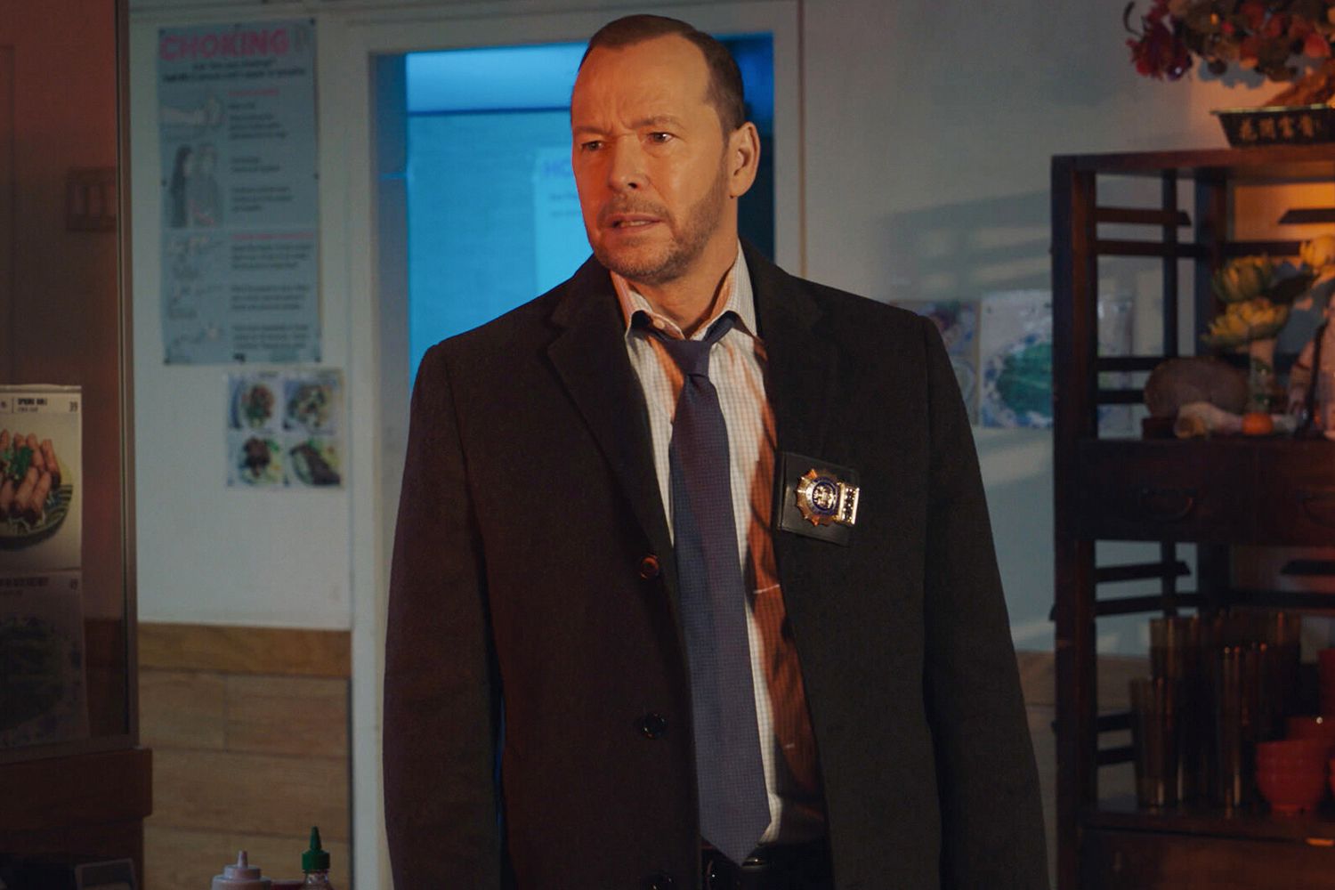 Donnie Wahlberg as Danny Reagan in BLUE BLOODS