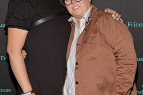 LOS ANGELES, CALIFORNIA - JULY 16: (L-R) Aimee Hauer and Rosie O'Donnell attend FRIENDLY HOUSE LA Comedy Benefit, hosted by Rosie O'Donnell, at The Fonda Theatre on July 16, 2022 in Los Angeles, California. (Photo by Amy Sussman/Getty Images)