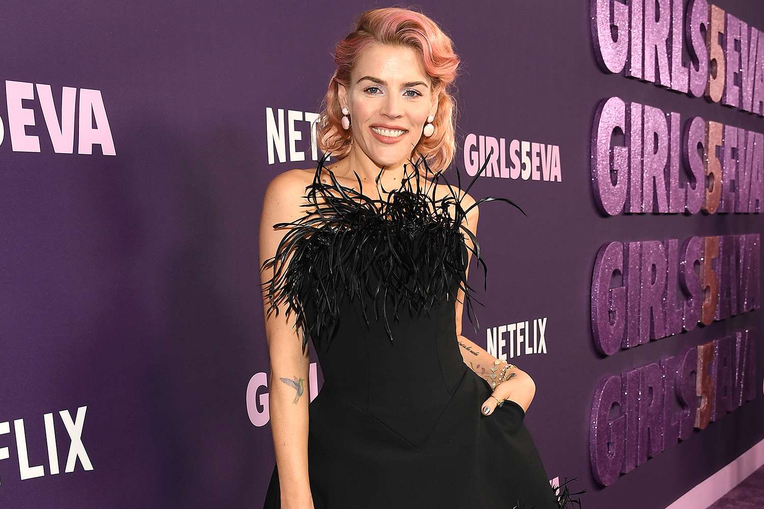 Busy Philipps attends the 'Girls5Eva' S3 New York City premiere on March 7, 2024