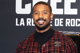 Michael B. Jordan attends the Creed III photocall at Le Grand Rex on February 13, 2023 in Paris, France.
