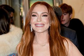 Lindsay Lohan at the special screening of "Irish Wish" held at The Paris Theater on March 5, 2024 in New York City.
