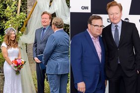 Conan O'Brien Officiates Comedy Partner Andy Richter's Wedding