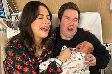 Adam DeVine and wife Chloe Bridges welcome baby Beau