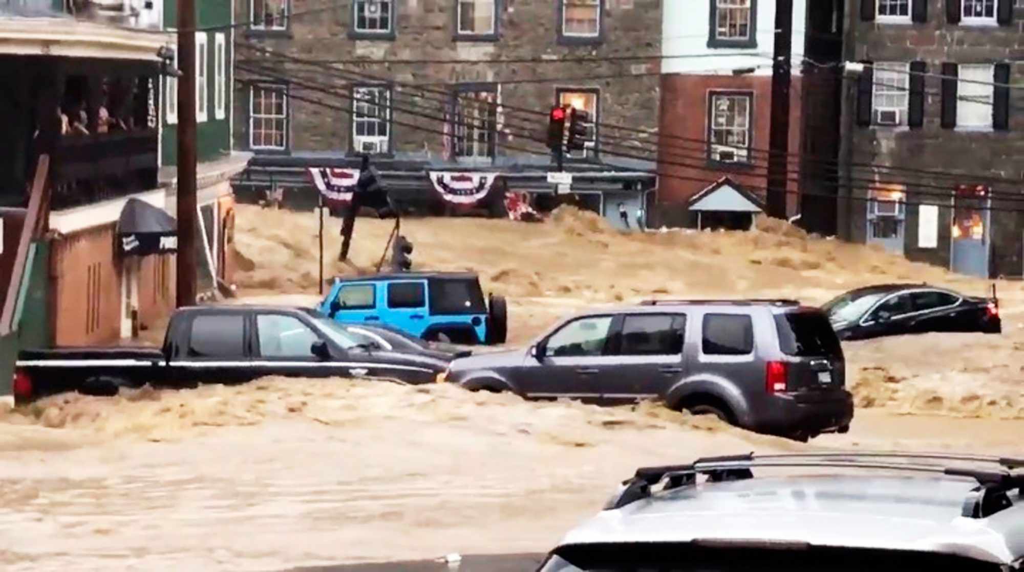 APTOPIX Maryland Flash Flooding