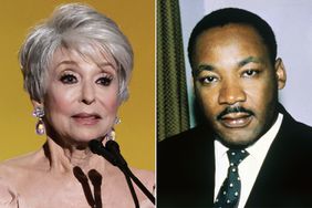 Rita Moreno and Martin Luther King Jr.