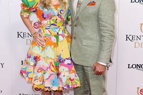 LOUISVILLE, KENTUCKY - MAY 07: Dannielynn Birkhead and Larry Birkhead attend the 148th Kentucky Derby at Churchill Downs on May 07, 2022 in Louisville, Kentucky. (Photo by Michael Loccisano/Getty Images for Churchill Downs)