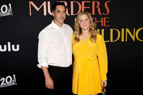 Chris Fischer and Amy Schumer attend the Los Angeles premiere of "Only Murders In The Building" Season 2 at DGA Theater Complex on June 27, 2022 in Los Angeles, California.