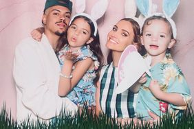 Ashlee Simpson and Evan Ross Pose with Their Kids in Family Easter Snap