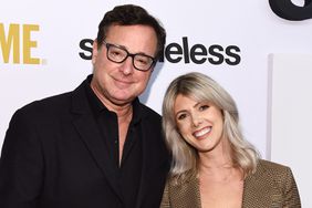 Bob Saget (L) and Kelly Rizzo arrive at the EMMY For Your Consideration Event for Showtime's "Shameless"