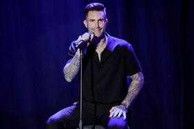 BEVERLY HILLS, CALIFORNIA - APRIL 27: Adam Levine of Maroon 5 performs onstage during the Simon Wiesenthal Center National Tribute Dinner at The Beverly Hilton on April 27, 2022 in Beverly Hills, California. (Photo by Kevin Winter/Getty Images)
