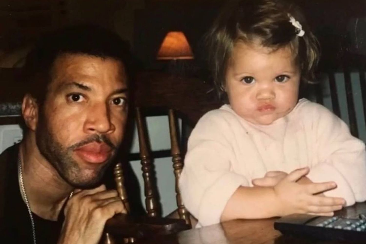 Lionel Richie posts a throwback photo of daughter Sofia on his instagram