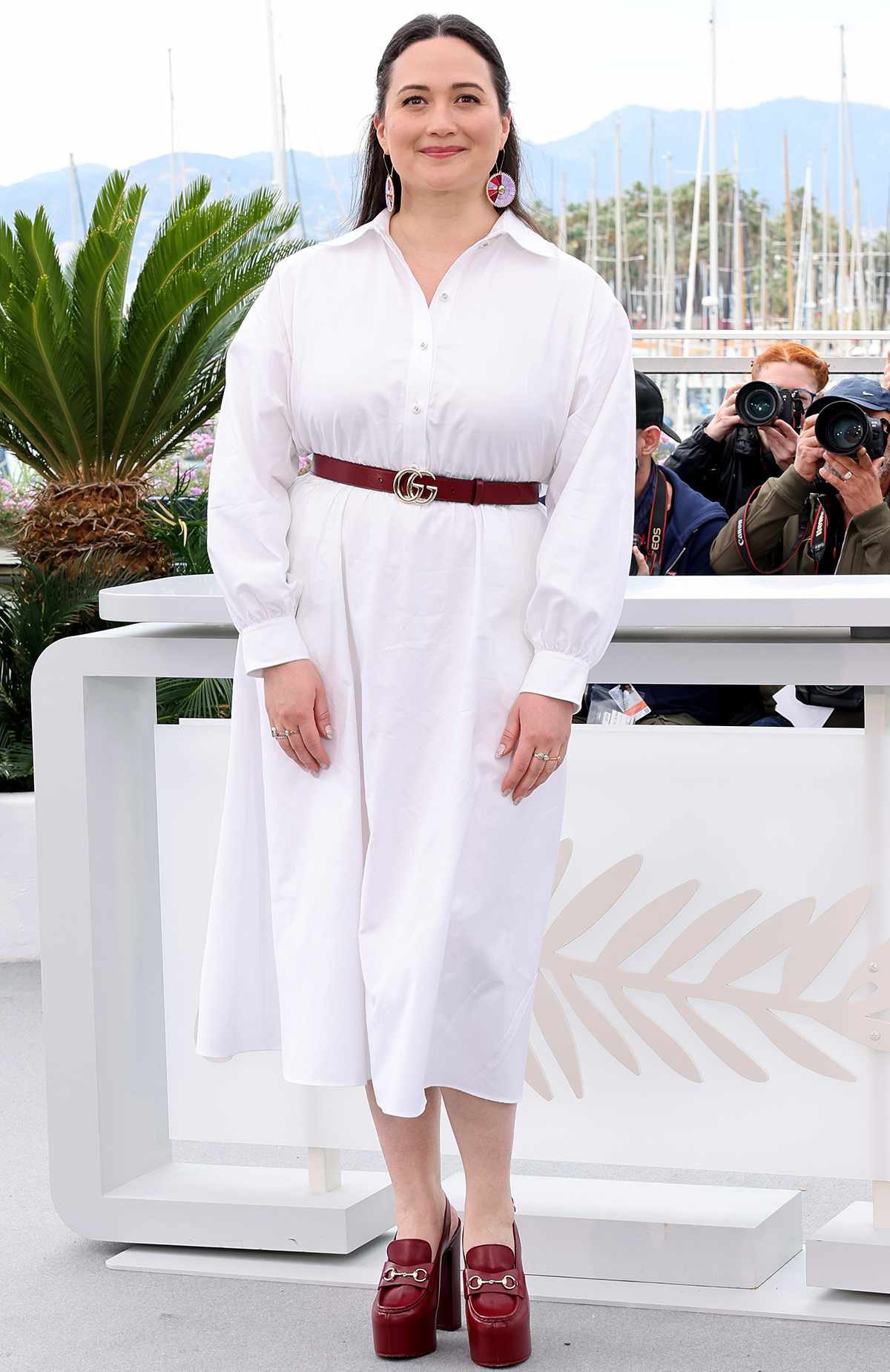  Lily Gladstone attends the jury photocall at the 77th annual Cannes Film Festival
