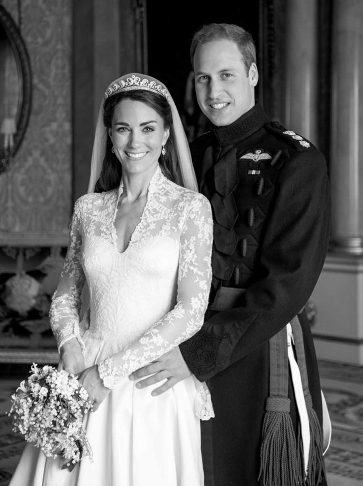 The Prince and Princess of Wales Wedding Anniversary