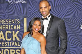 BEVERLY HILLS, CA - FEBRUARY 17: Actress Nia Long (L) and her Husband Ime Udoka (R) attend the BET's 2017 American Black Film Festival Honors Awards at The Beverly Hilton Hotel on February 17, 2017 in Beverly Hills, California. (Photo by Paul Archuleta/FilmMagic)