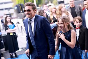 LOS ANGELES, CALIFORNIA - APRIL 11: (L-R) Jeremy Renner and Ava Berlin Renner attend the Los Angeles premiere of Disney+'s original series "Rennervations" at Regency Village Theatre on April 11, 2023 in Los Angeles, California. (Photo by Matt Winkelmeyer/GA/The Hollywood Reporter via Getty Images)