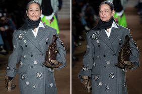 Qin Huilan walks the runway during the Miu Miu Ready to Wear Fall/Winter 2024-2025 fashion show as part of the Paris Fashion Week on March 5, 2024 in Paris, France