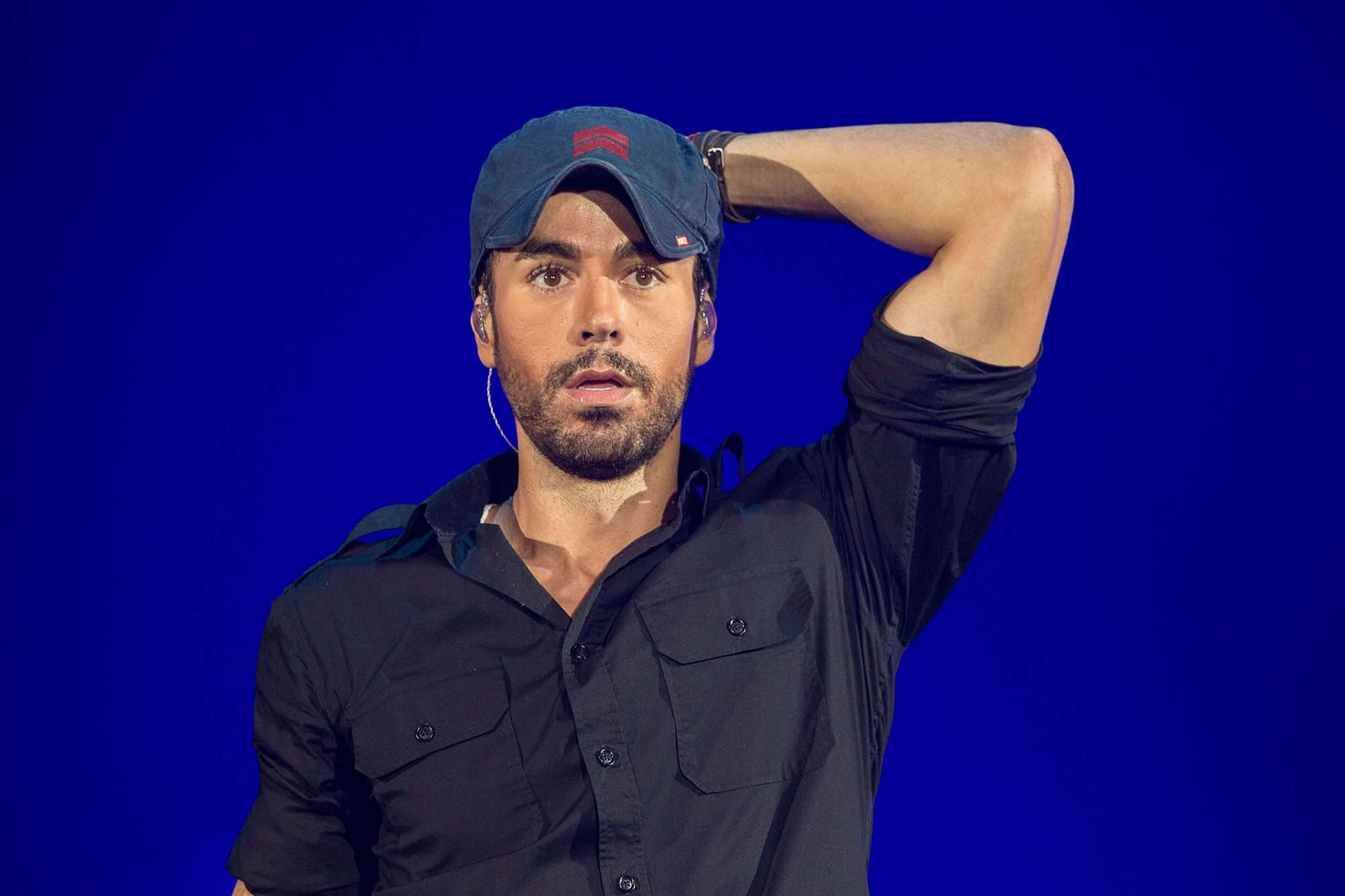 Enrique Iglesias And Pitbull Perform At Valley View Casino Center