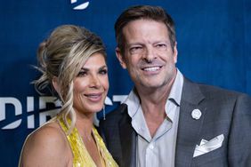 Television personality Alexis Bellino and John Janssen attend the DIRECTV Streaming With The Stars Hosted by Rob Lowe event at Spago