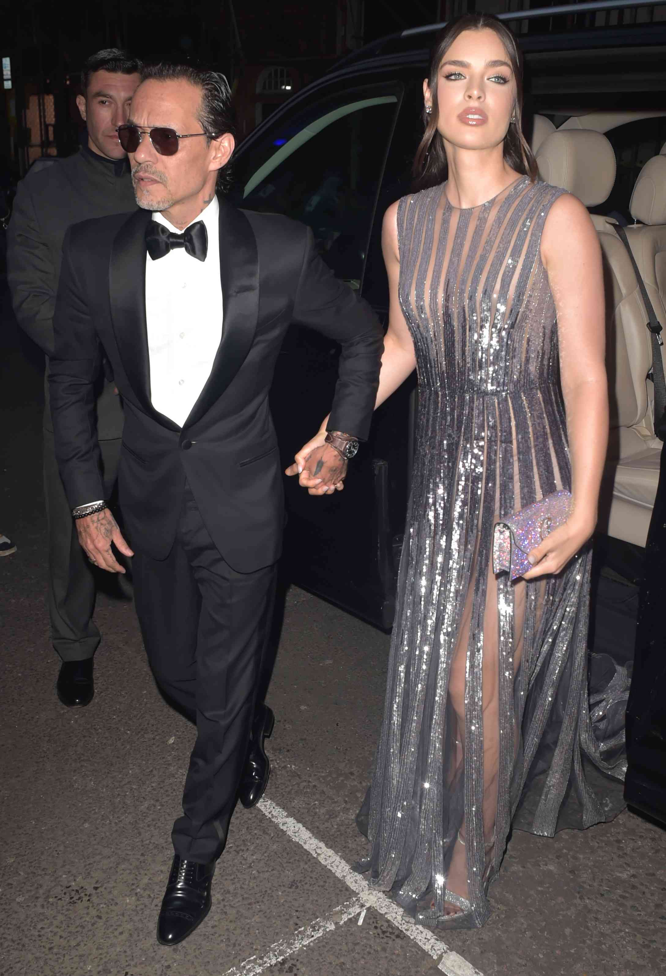 Marc Anthony attends Victoria Beckham's 50th Birthdayat Oswald's.