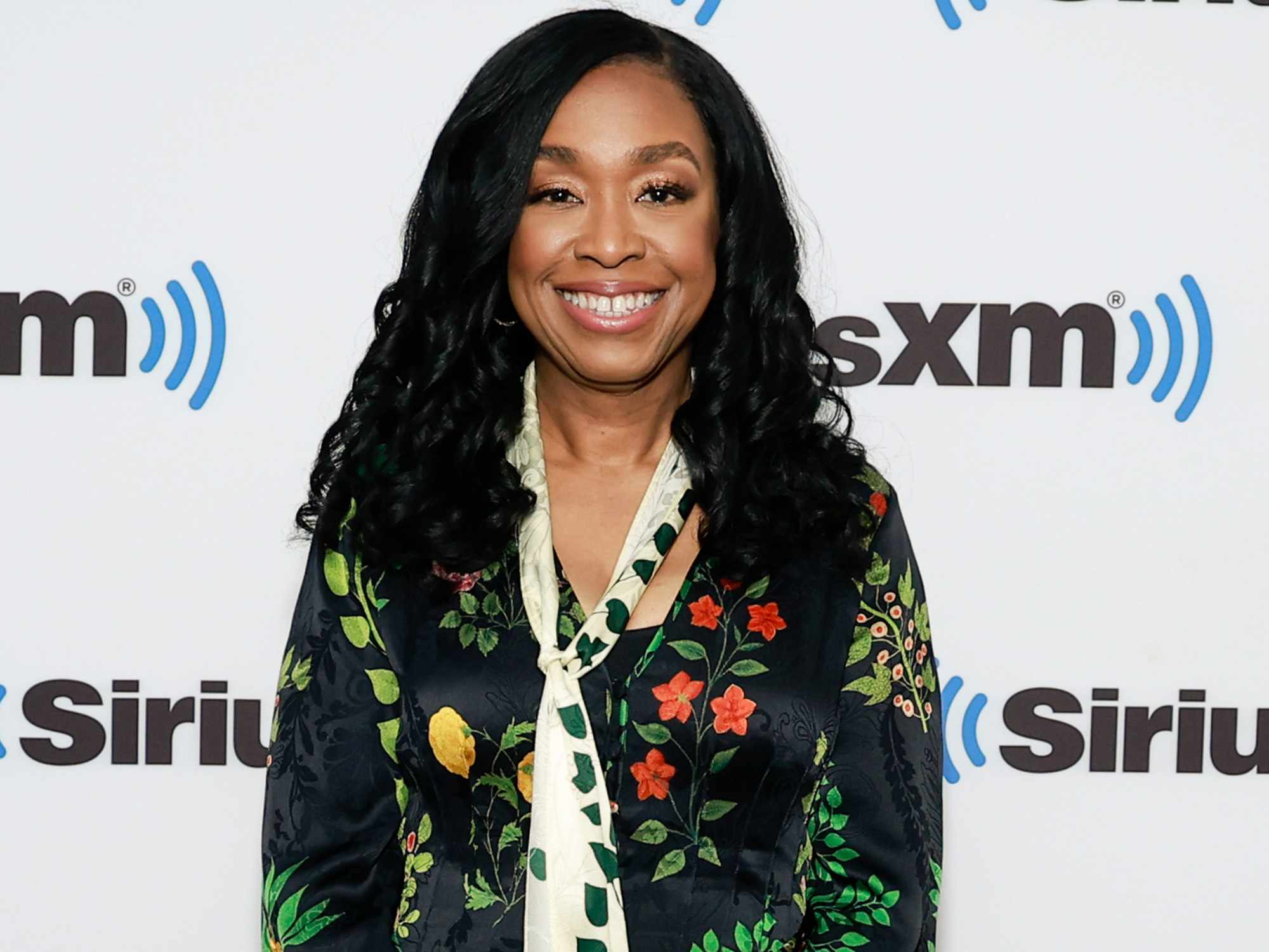 Shonda Rhimes visits SiriusXM Studios on May 04, 2023 in New York City.