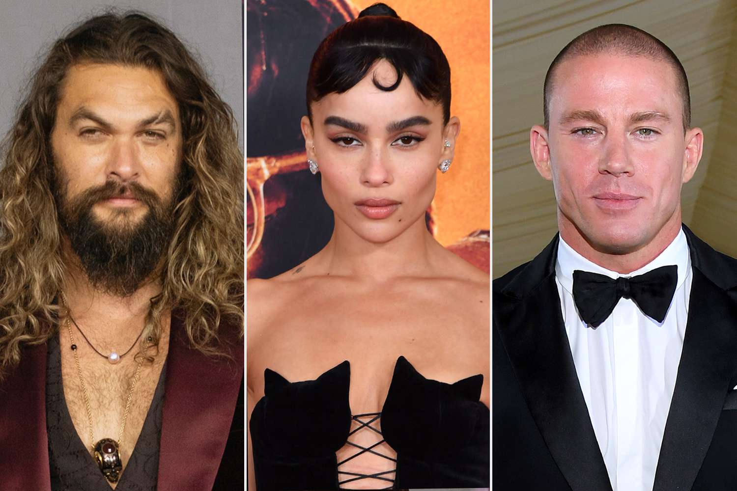 Jason Momoa; Zoe Kravitz; Channing Tatum