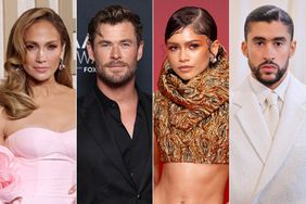 jennifer lopez; chris hemsworth; zendaya; bad bunny