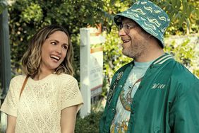 Seth Rogen and Rose Byrne in "Platonic," premiering May 24, 2023 on Apple TV+.