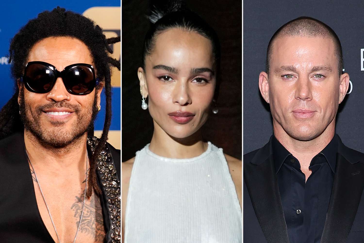 Lenny Kravitz; ZoÃ« Kravitz; Channing Tatum