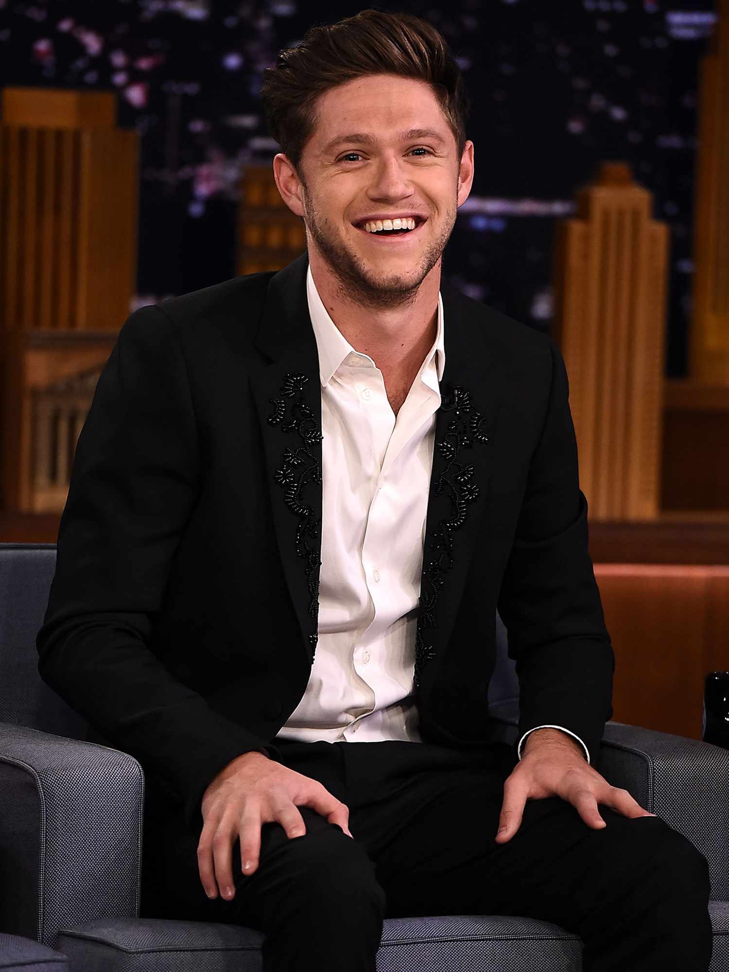 Niall Horan Visits "The Tonight Show Starring Jimmy Fallon" on December 7, 2017 in New York City.