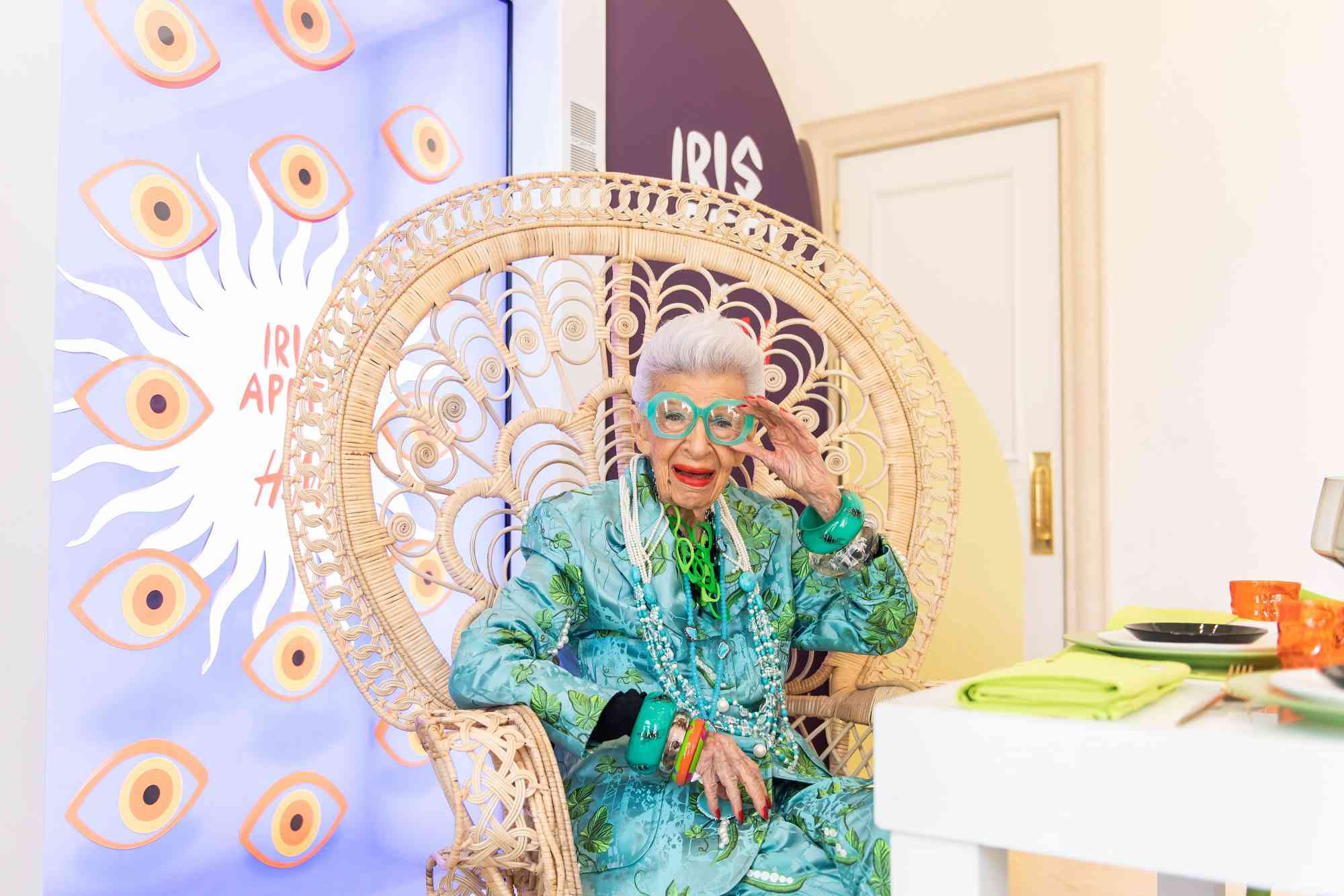 H&M AND IRIS APFEL CELEBRATE THE IRIS APFEL X H&M COLLECTION WITH AN INTIMATE LUNCHEON IN PALM BEACH