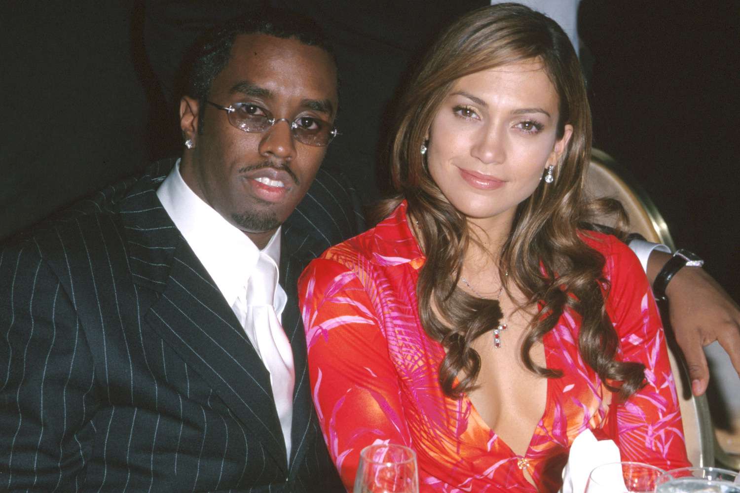 Diddy Combs and Jennifer Lopez