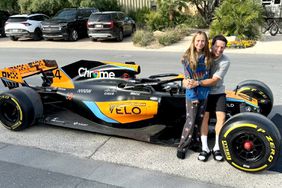 Mark Wahlberg Hugs Daughter Grace, 13, Tight as They Pose Together with a Race Car: 'Need for Speed'