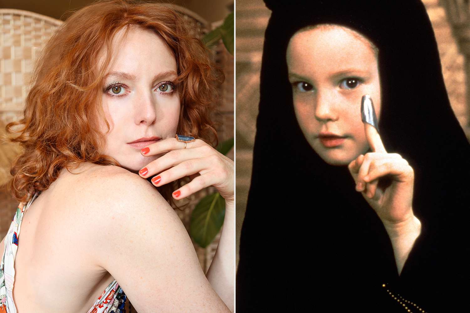 Alicia Witt in 2024; Alicia Witt in Dune, 1984