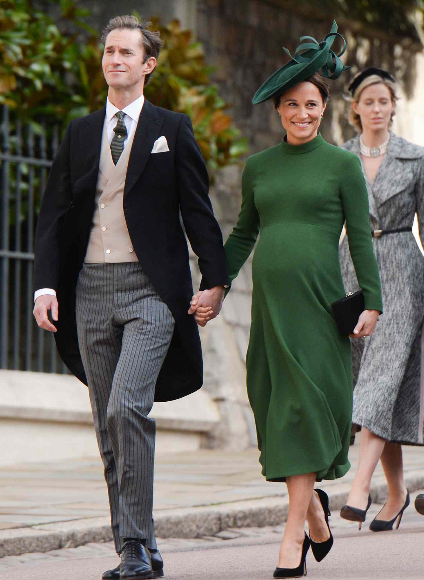 James Matthews and Pippa Middleton at St George's Chapel in 2018