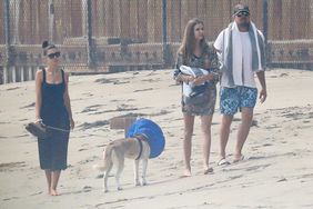 Leonardo DiCaprio enjoys a beach day with girlfriend Camila Morrone and friends