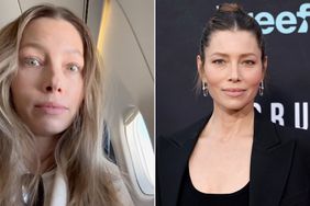 Jessica Biel Stuck on Plane