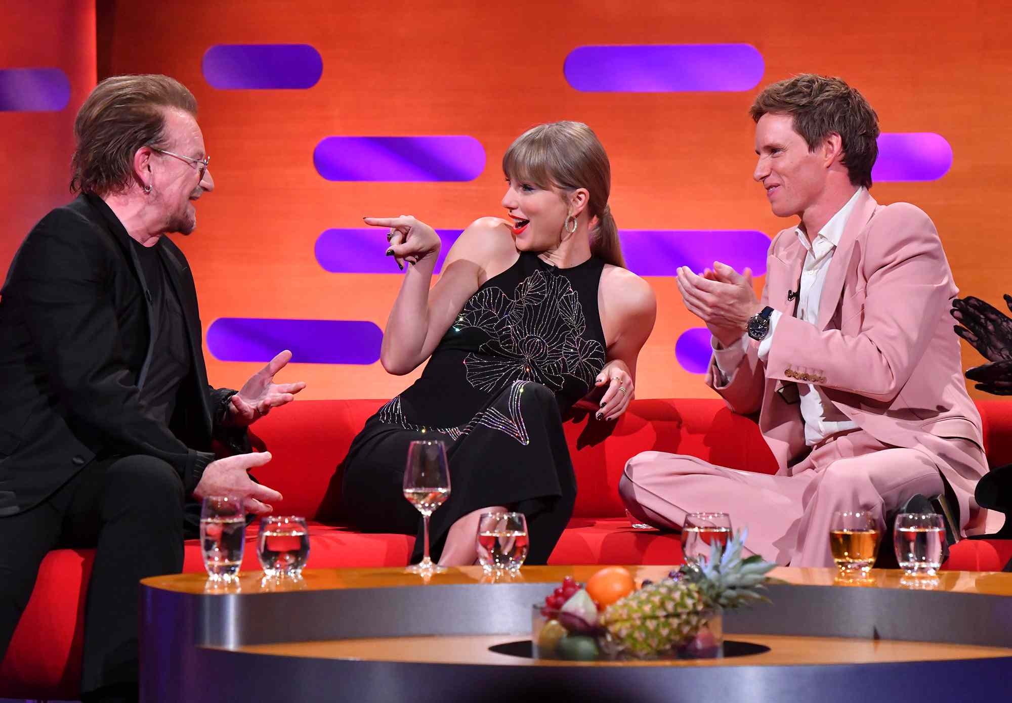 Taylor Swift Eddie Redmayne Bono