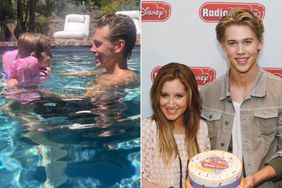 Ashley Tisdale Shares Sweet Photo of Daughter Jupiter Playing in the Pool with 'Uncle' Austin Butler