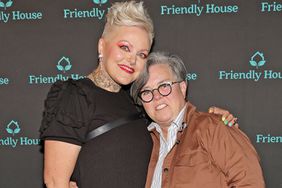 LOS ANGELES, CALIFORNIA - JULY 16: (L-R) Aimee Hauer and Rosie O'Donnell attend FRIENDLY HOUSE LA Comedy Benefit, hosted by Rosie O'Donnell, at The Fonda Theatre on July 16, 2022 in Los Angeles, California. (Photo by Amy Sussman/Getty Images)